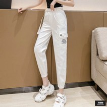 가바바 여성 조거팬츠 힙한 포켓 벨트 밴딩팬츠 G54730