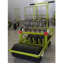 옥수수 파종기 콩 롤러 손수레형 모종기 참깨 이식기, 3열 푸쉬Through Shaft Type