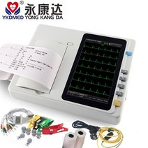 라돈측정기 소형 디지털 라돈 감지기Ecg 기계 컬러 디스플레이가있는 3 채널 심전도 모니터 디지털 12 리드, 한개옵션1, 한개옵션0
