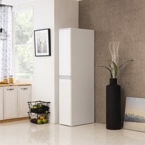 [★2만원 추가할인중!]장인가구 헤렌 1800 광폭 주방 틈새수납장, 화이트