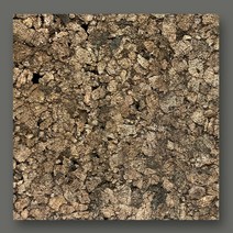 테라보드 (탄화코르크보드), 크기 25x25cm