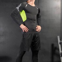 남자 요가복 2종 트레이닝 세트 운동복 헬스복 긴팔 명상복 헬스복 플라잉요가복 트레이닝복세트 운동