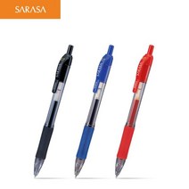 일본산 제브라 0.7mm 젤볼펜 사라사 단품 3개, 블루 3개