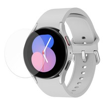스페이스쉴드 갤럭시워치5 40mm 44mm 호환 스트릿 실리콘 밴드 스트랩 3+1 22color 필름 1매 증정, 실버