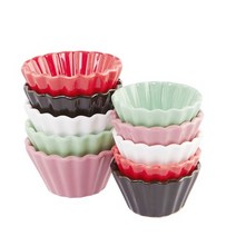 [크레아트] 주름 라마킨 10종(NQ249) / 피클 양념 종지 소스 케챱, [크레아트]주름 라마킨 소 화이트