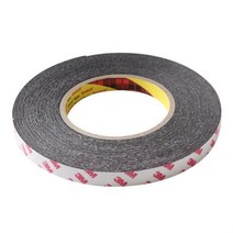 3M 4421 검정 폼 양면테이프 12mm X 10M 양면테이프 강력테이프 초강력테이프 폼테이프 폼양면테이프, 1