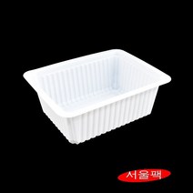 AJ 710 실링용기 족발포장 100개, 검정