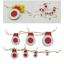 표적지시기 7pcs 촬영 대상 라운드 slingshot 목표 야외 사냥 활 서바이벌용품, 없음