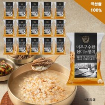미루구수한 현미 누룽지 15개입 70g x 15개입 1kg 국산쌀100%, 1개, 1.05kg
