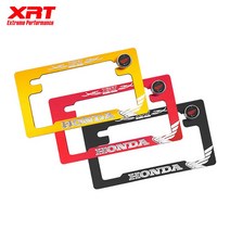 XRT 2021 혼다 PCX125 알루미늄 절삭 번호판 가드, Red - 레드