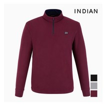 인디안 INDIAN 코트나 솔리드 하프짚업 티셔츠__MIEALWW9301