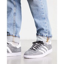 115615068 회색 아디다스 Originals Gazelle 스니커즈