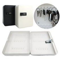 열쇠금고 키박스 비밀번호 자물쇠 열쇠함 경비실 사무실 보안 열쇠 36P 캐비넷 락카, 라떼