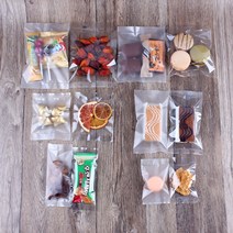 더팩 투명/반투명 쿠키봉투 7종, 반투명 (100장), 3. 85x110