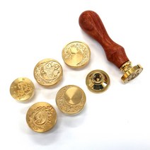 달 실링인장 씰링 편지봉인 실링왁스, 2.달B(3CM)