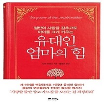 [개똥이네][중고-최상] 유대인 엄마의 힘