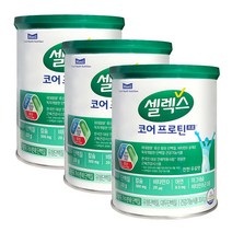 셀렉스 코어 프로틴 프로 류신단백질 저분자 가수분해 단백질 농축유청단백 분리대두단백, 3통, 304g