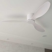 키스티원 천장실링팬 실링팬 천정 선풍기 가정용실링팬, 42인치 화이트 피쉬테일(리모컨 포함)