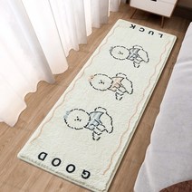 요가매트 체조 착지 매트 낙법 구르기 체육관 높이점프 유도 판지 오리 부드러운 침실 카펫 귀여운 어린이 침대 옆 깔개 어린이 방 미끄럼 방지 아기 playmats 바닥 긴 거실, 60x180cm, n4