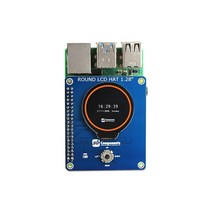 sb components 라즈베리 파이 4B/3B+/3B/2B/B+/A+/Zero 및 Zero W용 원형 LCD 모자 1.3인치 디스플레이 240x240 해상도 라즈베리 파이