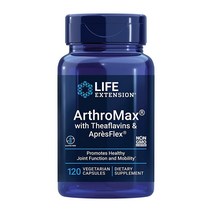 Life Extension Arthro Max Theaavins Apres ex 포함 관절 건강에 도움 논 GMO 글루텐 프리 비건 120 정