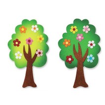 위dlnmee_펠트 꽃나무2종SET (11X17cm) 환경꾸미기재료 꾸미기 판꾸미기 판용 꾸미기놀이 만들기 교실꾸미기어린이집꾸미기 장식 게시꾸미기 구성♥michel, ♥gros, ♥gros