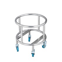 소쿠리 들통 드럼통 이동 운반카 운반차 드럼통 국통, 둥근바퀴가달린모바일카트40