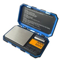 초정밀 고정밀 0.001g 실험실 전자 저울 2000.01g 미니 디지털 휴대용 보석 골드 스케일 전문 균형 무게 도구 주방 기계, 중국, 파란색