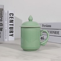 쌍화차 전통 찻잔 빈티지 도자기 명품 홍차 녹차 보이차 뚜껑있는 청화자기 컵, 찻잔21