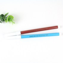 JSTrading 초크 쵸크 수성펜 기화펜 초자고 원단 용 자수 의류부자재 모음, 18_1 차코 수성초크펜 / 블루