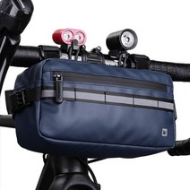 자전거 핸들바 가방 3리터 X20990 프레임바 겸용, 블루