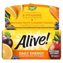 Nature's Way Alive Daily Energy Complete Multivitamin 60 Tablets