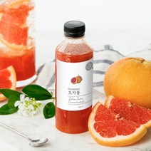 달콤공장 수제청 오자몽, 청귤청, 500ml