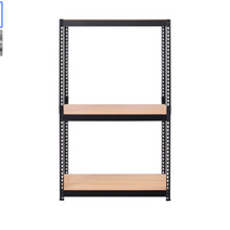 스피드랙 V2 선반 3단 800 x 300 x 1200 mm, 블랙(앵글)