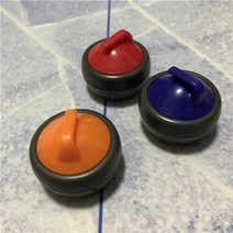 컬링스톤 실내 연습용 마루바닥 컬링 올림픽 뉴스포츠 볼 롤 루스 38 직경 테이블 게임 소품 푸시로드 테이블 게임 - 그룹 활동, 컬링 볼 오렌지 38mm