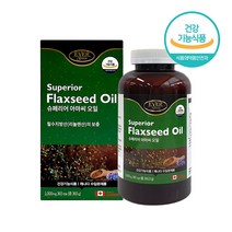 캐나다 아마씨 오일 캡슐 아마씨 효능 식물성 에스트로겐 리그난 플랙시드 플랙씨드오일 필수지방산 리놀렌산 보충 중년 여성 추천 대용량, 12달분