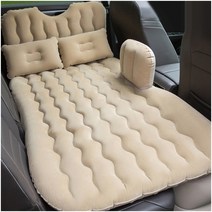 차량용 캠핑 차박용 레이 평탄화 에어 놀이방 매트 카니발 쏘렌토 에어 쿠션 매트리스 침대, 일세대블랙