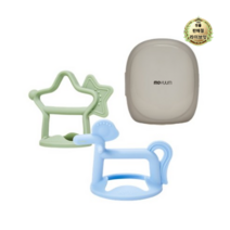 라이브잇 모윰 손목 치발기 별 + 포니 + 전용 케이스 기프트팩 세트, 7세트, 세이지, 블루