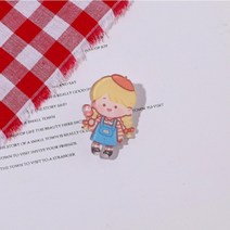 가방 의류 포인트 악세서리 패션핀브로치 키치뱃지 캐릭터배지 6번