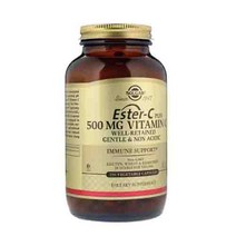 Solgar 쏠가 이스터C 플러스 비타민C 500mg 식물성캡슐 250정 Ester-C Plus Vitamin C, 1개