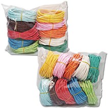 칼라 지끈 종이끈 10색세트 가는지끈 굵은지끈, 가는지끈 10색세트