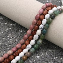 장구 원석 (0.5줄) / 원석팔찌 만들기 팔찌재료 술병모양 원석, 백송석