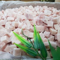 참치깍두기 회덮밥용 참치포케용 흑새치깍두기 700G