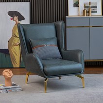 신혼부부 소파 편안한 모던 싱글 포인트 인테리어, 1인쇼파C