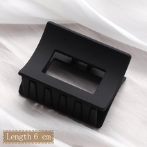 핸드프레스 가중공예 고정 철형 신제품 여성 패션 상어 클립 머리핀 헤어 액세서리 커피 블랙 아크릴 대형, 48 style-24