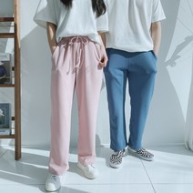 남녀공용 스판 밴딩 와이드 팬츠 S-3XL (1971)