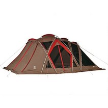 스노우피크 snow peak Pro TP-660 리빙 쉘 롱 텐트 6인용 브라운, 6인
