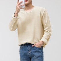 [오버나인] 남자 버블 무지 빅사이즈 긴팔티