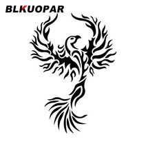 피닉스 버드 자동차 스티커에 대 한 BLKUOPAR 들어 Decals JDM assesires 유행 비닐 소재 방수 장식, 13 Black G_03 25cm