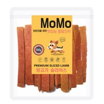 모모 애견 간식 300g x 5개 져키 덤벨 사사미, 양고기슬라이스 300g